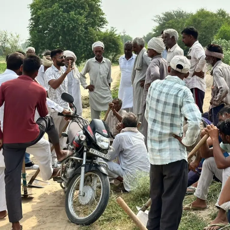 Anwarat Foundation farmer awareness session in Rajasthan